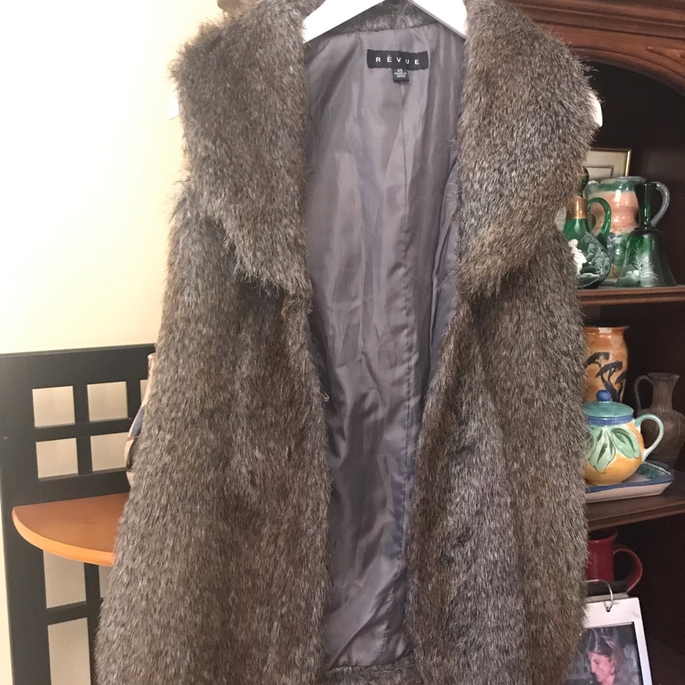 Faux Fur Vest Size XS
